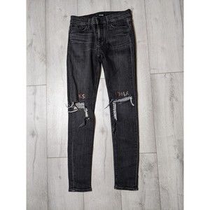Hudson Designer Jeans Nico Midrise Super Skinny False Idols Women's Size 26